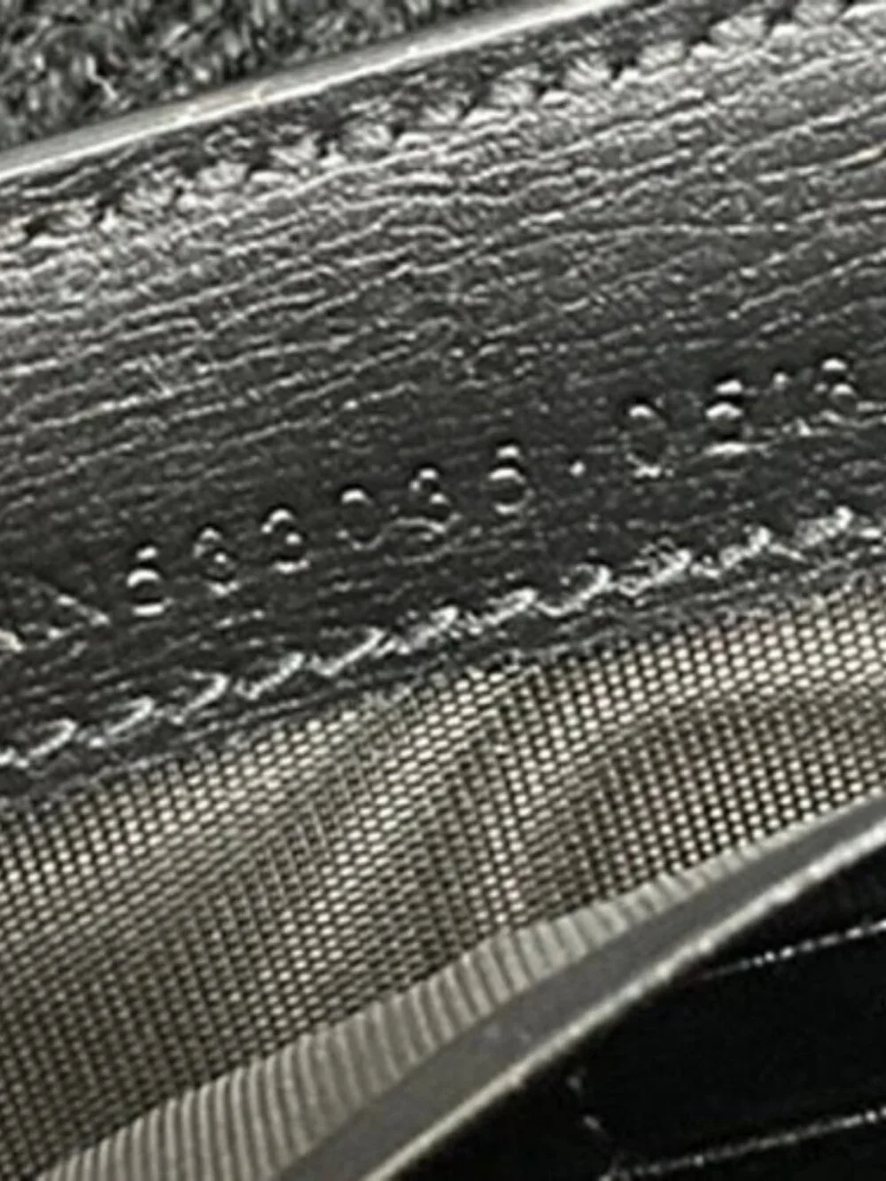 SAINT LAURENT YSL Logo Bifold Long Wallet Leather Black GHW Italy 68KP489 - Picture 16 of 16